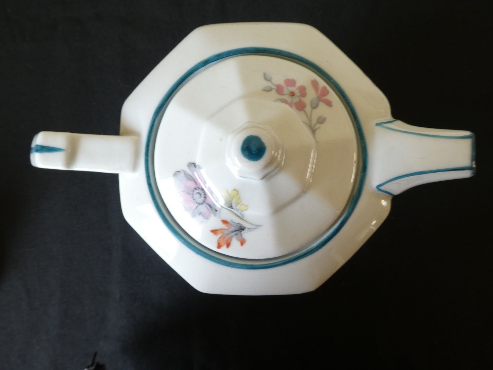 Drb Limoges porcelain art deco coffee service