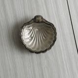 Small silver-plated butter and jam dish