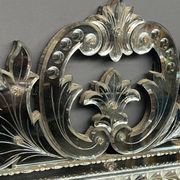 Antique Venetian mirror.