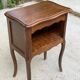 Louis XV wooden bedside table with drawer