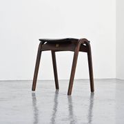 Pair of stools by Isamu Kenmochi for Akita Mokko, Japan circa 1960.