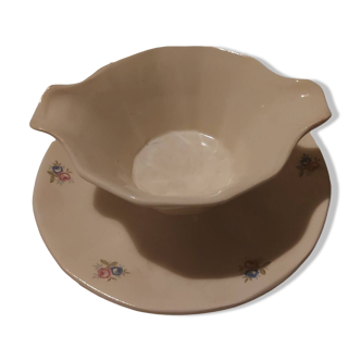 Sauce boat Digoin_Sarreguemines