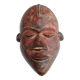 Masque Africain Kaolin Rouge
