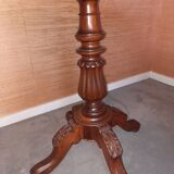 Louis Philippe Violin Pedestal Table