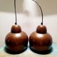 Lot de 2 suspensions métal couleur cuivre