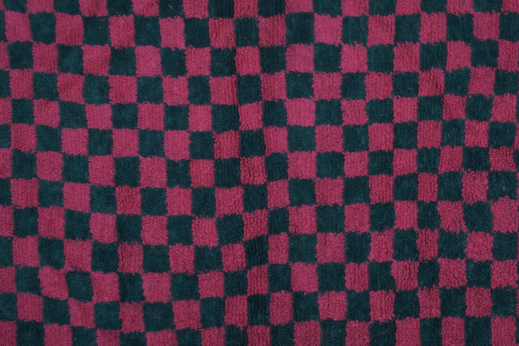 Vintage Turkish handmade rug 144x190 cm