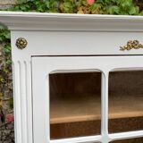 Antique Parisian glass cabinet H150