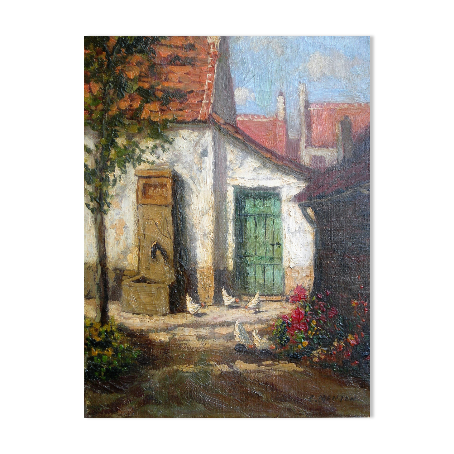 Emile Menten farmyard XX