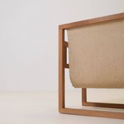 Danish magazine holder by Henning Wind-Hansen for Sika Mobler, 1960s