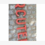 Letter sign