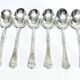 Cardeilhac - 6 teaspoons in solid silver