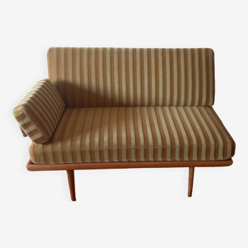 Vintage Minerva 2-seater teak sofa by Peter Hvidt and Orla Molgaard