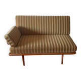 Vintage Minerva 2-seater teak sofa by Peter Hvidt and Orla Molgaard