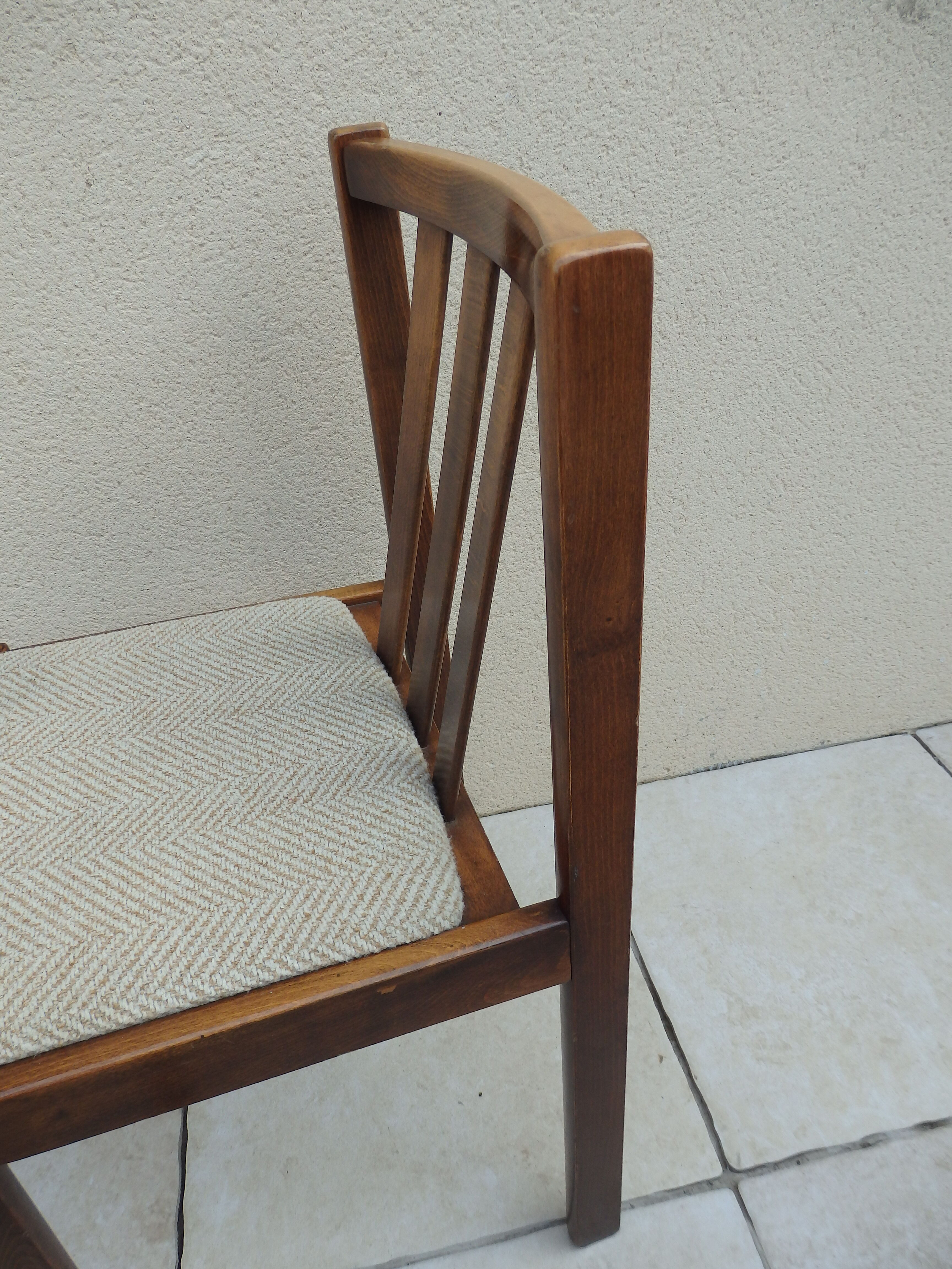 4 vintage Scandinavian chairs