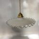 Vintage opaline hanging lamp