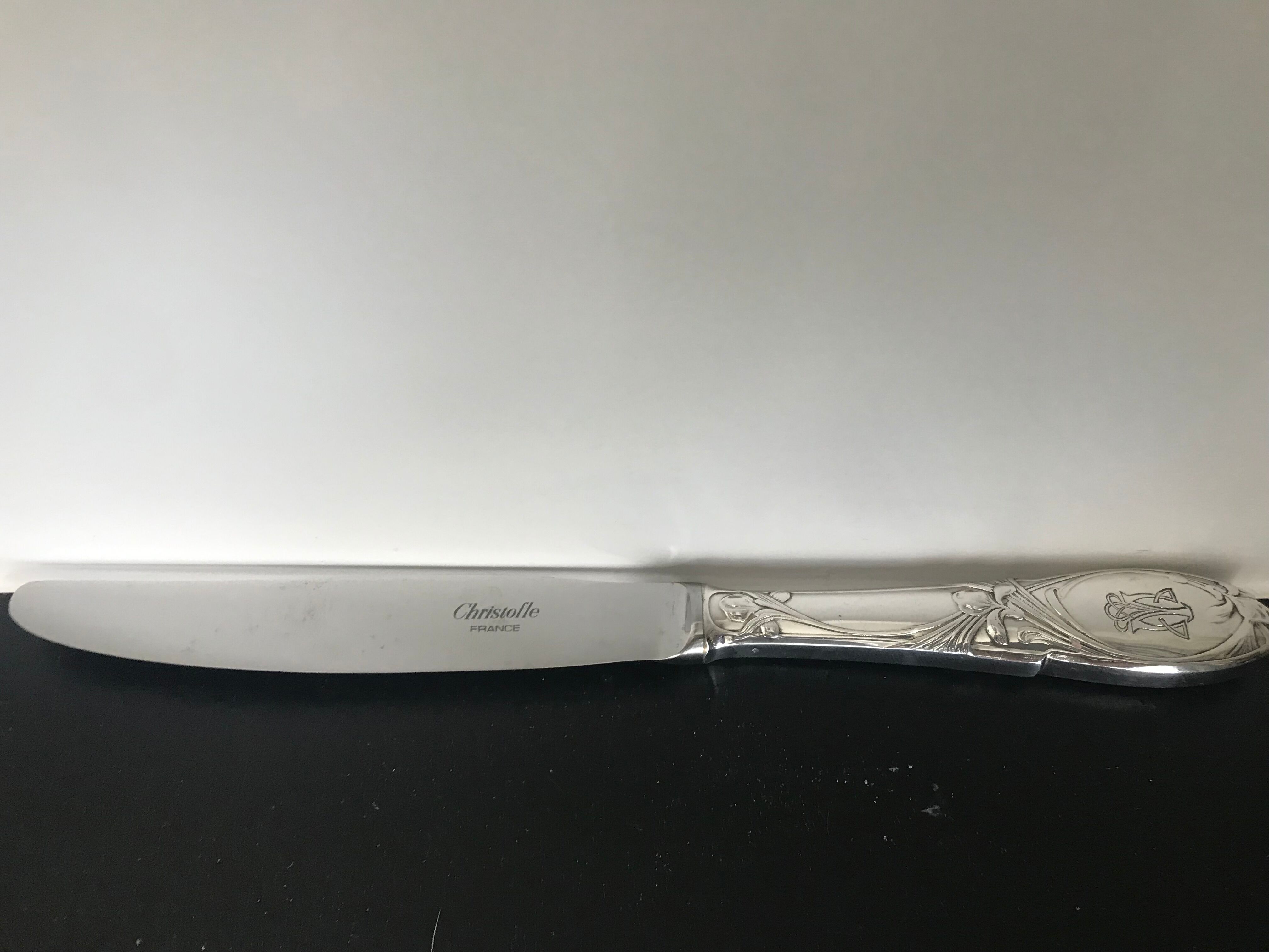Christofle Table Knife "Maxim's Paris