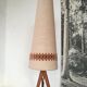 Lampadaire tripode scandinave en teck