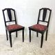 Paire de chaises années 1950
