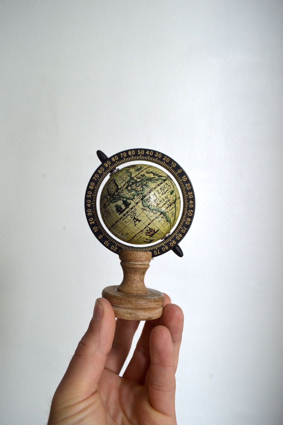 Small globe clipboard