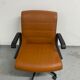 Fauteuil Richard Sapper édition Knoll cuir cognac
