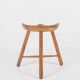 Arne HOVMAND-OLSEN - Vintage wooden stool "Shoemaker" Denmark, circa 1950