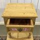Early 20th century fir bedside table
