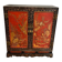 Lacquered Cabinet with Chinese Decorations, France, Art Deco, circa 1940