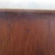 Louis Philippe style chest of drawers with 4 drawers in solid walnut and marble, 1900-1950.