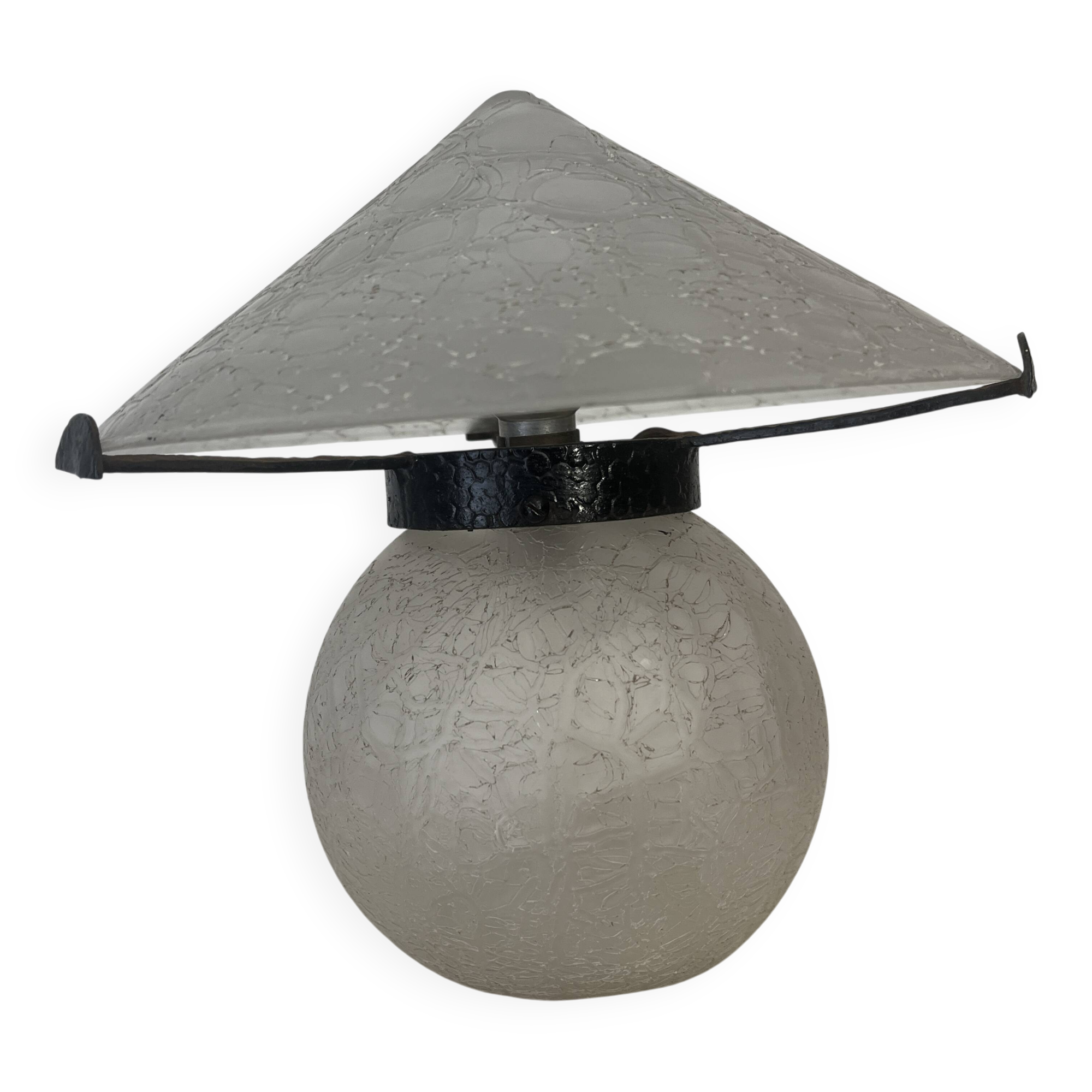 lampe champignon art déco