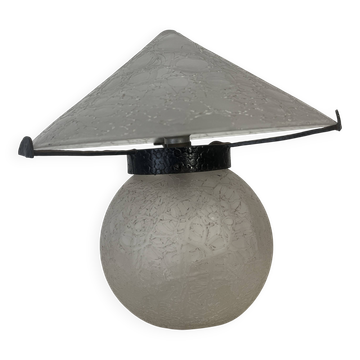 art deco mushroom lamp