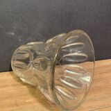 Vase en verre Art Déco Val Saint Lambert modèle ephémère série Luxval 1935