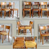 4 HORGEN-GLARIS bistro chairs