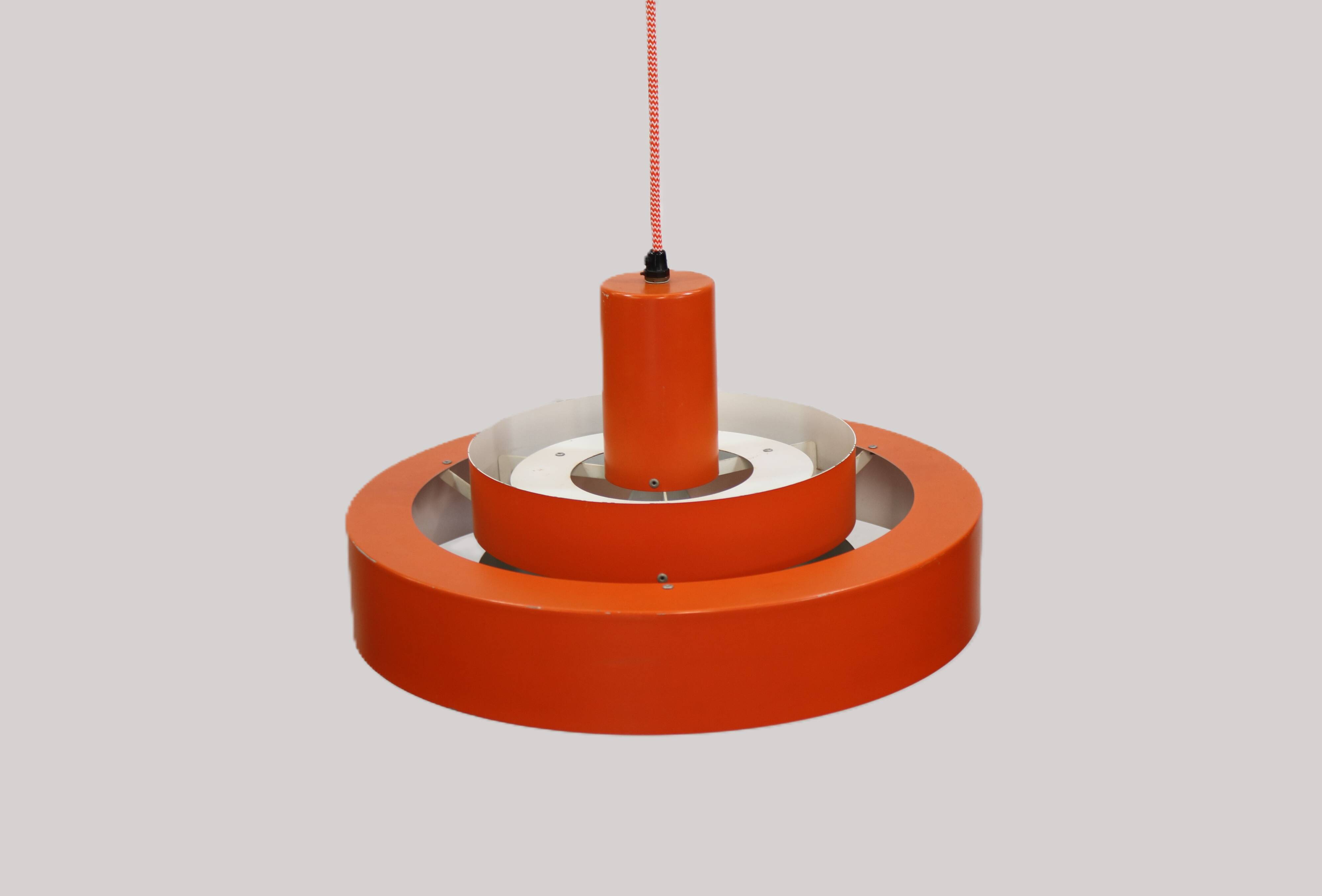 Mid-century modern hanging lamp by Jo Hammerborg - Fog & Morup - model Equ