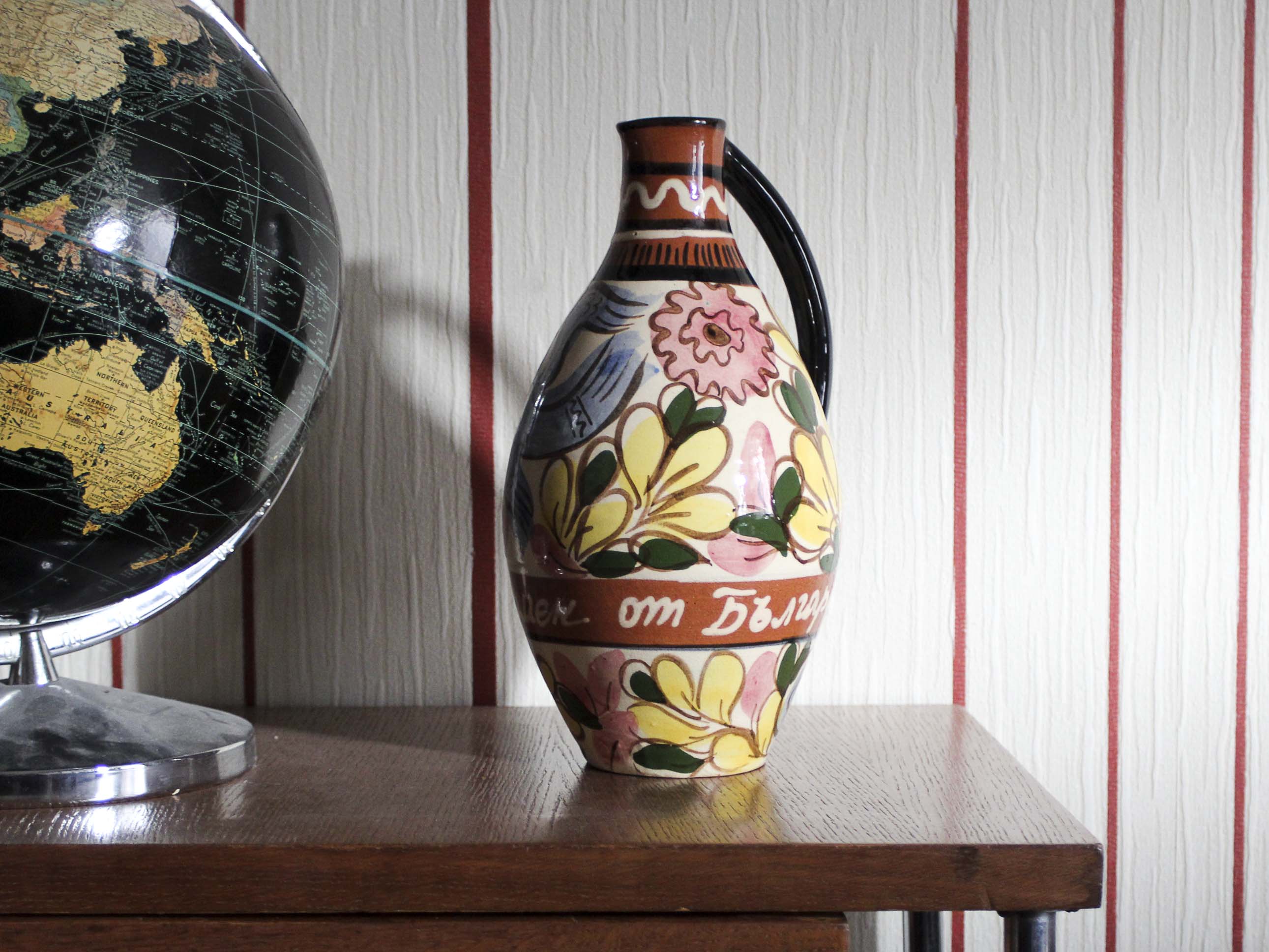Pichet à décor russe années 50