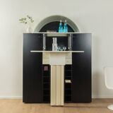Postmodern bar cabinet