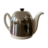 Salam Thé 57 teapot in stainless steel and earthenware
