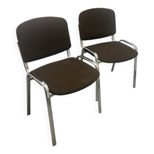 lot 2 chaises de bureau