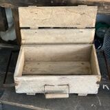 Old wooden box