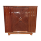 Mahogany wardrobe by Gaston Poisson art deco 1930
