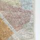 Carte vintage Paris et ses quartiers 1970
