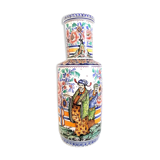 Vase earthenware of Desvres 49cm