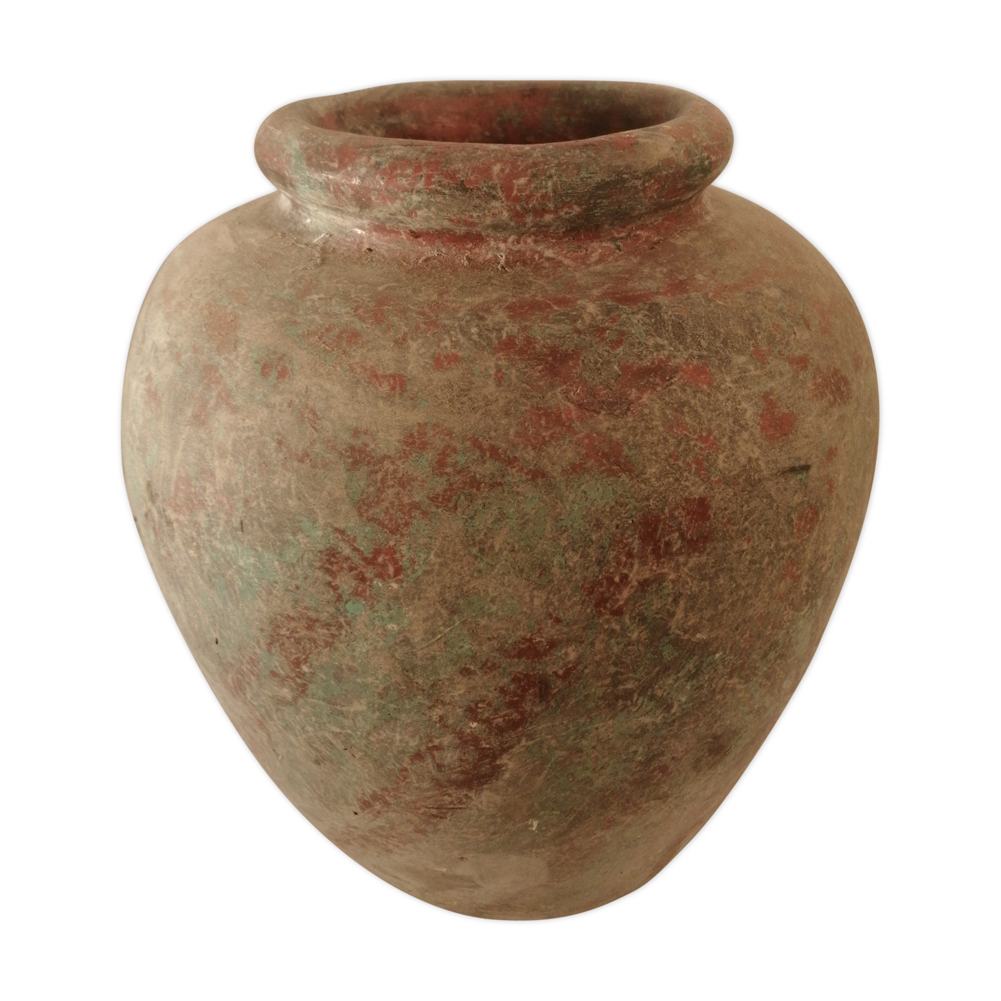 Old terracotta vase