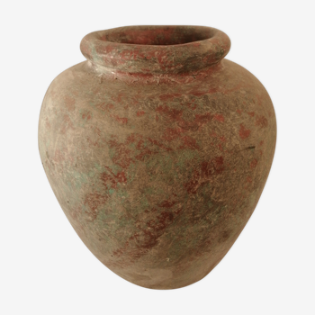 Old terracotta vase