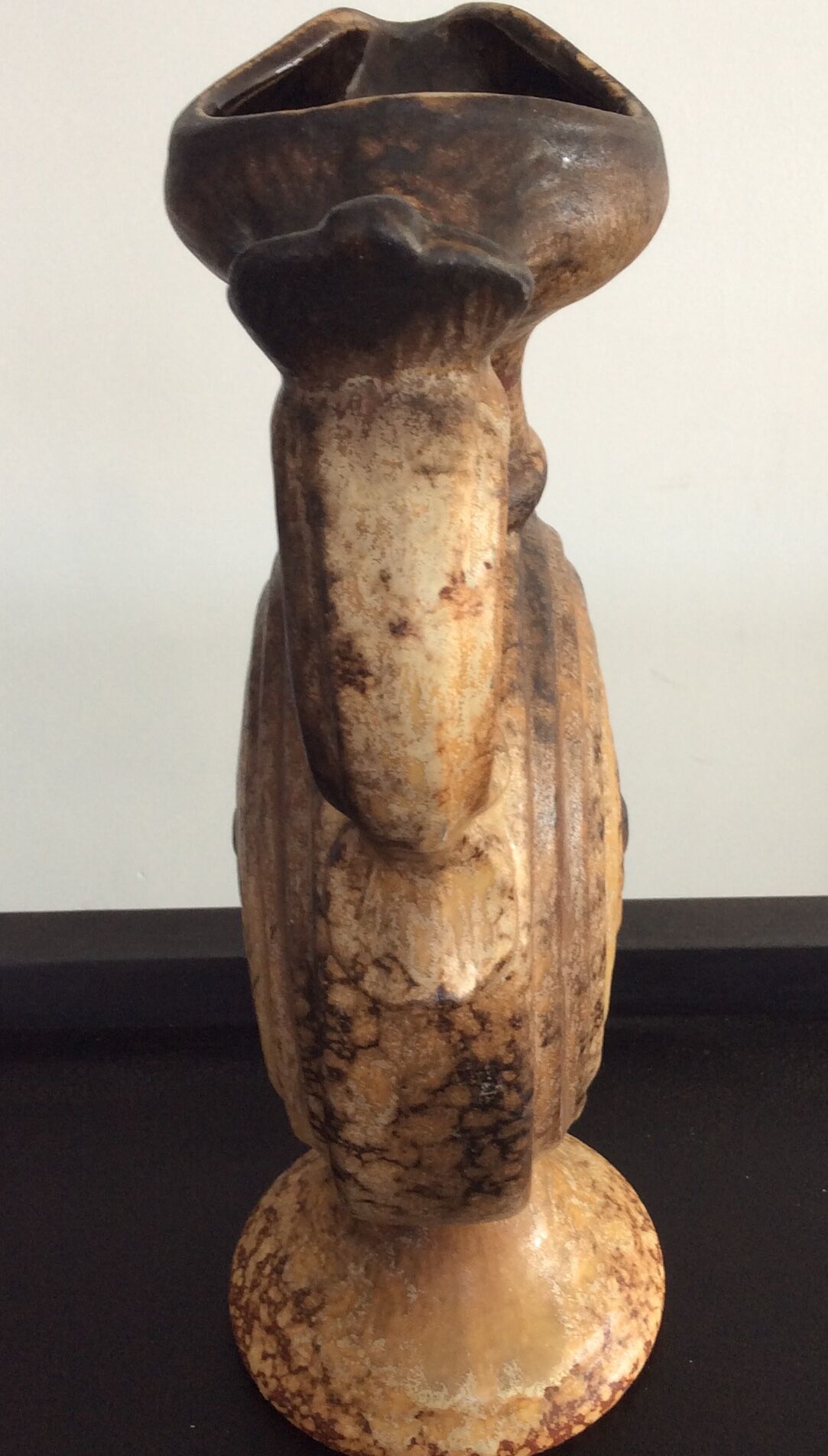Vintage W.Germany ceramic ewer vase from the 70s