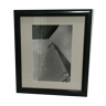 Trowbridge Archive Black & White Photography "Dizzy Buildings" with hand crafted frame