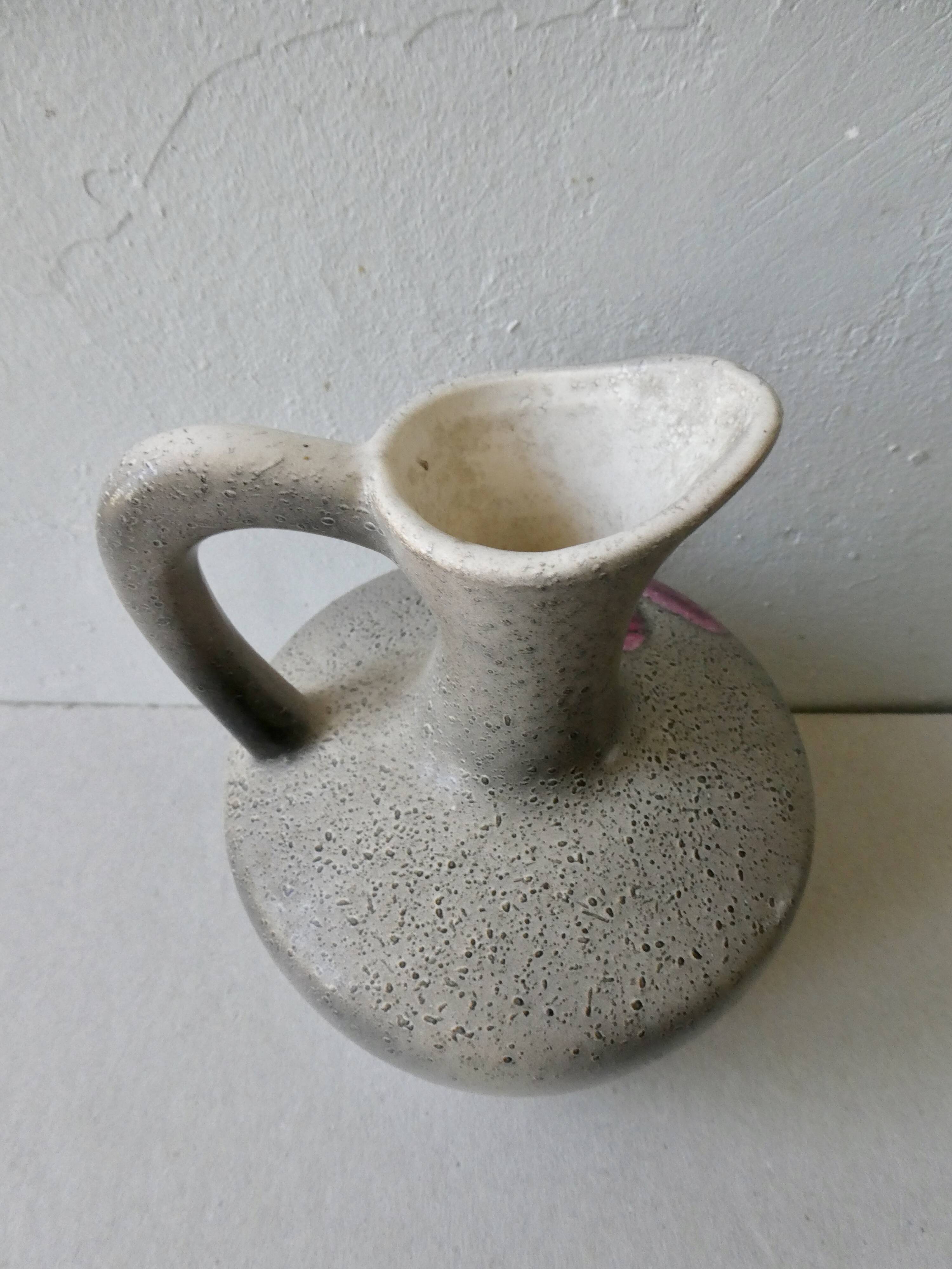 Poel Laval ceramic pitcher 60s