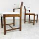 Wenge wooden dining chairs by Spectrum, 1970s