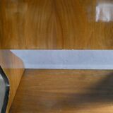 TV console cabinet from the 60s, on casters