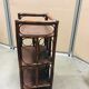 Vintage rattan shelf