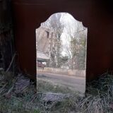 Beautiful frameless mirror '40s 100x100cm